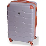 Cestovní kufr BERTOO Firenze - stříbrný XL