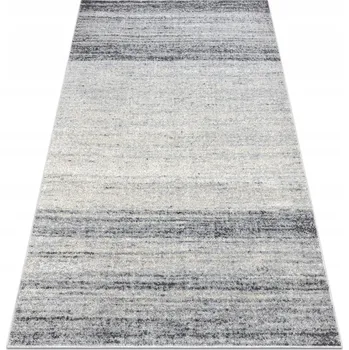 Koberec MODERNÍ KOBEREC DO OBÝVACÍHO POKOJE LOŽNICE MELANŽ šedý 80x150 cm