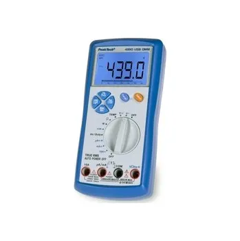 Multimetr Digitální multimetr s bargrafem a USB PeakTech 4390