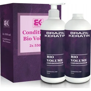Brazil Keratin KONDICIONÉR BIO VOLUME pro jemné vlasy set 2x550 ml