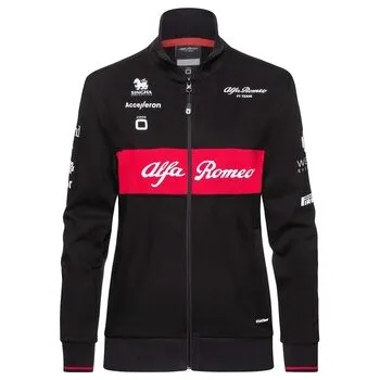 Dámská mikina Alfa Romeo F1 Team dámská týmová mikina černá - M