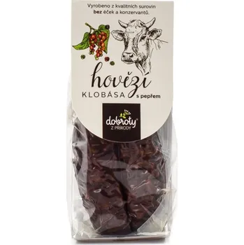 Koření Dobroty z přírody Hovězí klobása s pepřem
