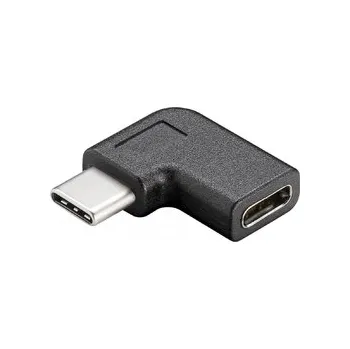 Datové redukce Úhlový adaptér do zásuvky USB-C FLAT Goobay
