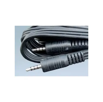 Audio kabel kabel JACK 3.5 4pól.V-JACK 3.5 4pól.V 5m