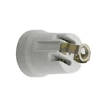 Objímka na žárovku objímka E27 keramika/horní úchyt