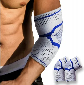 Stabilizátor lokte 2 ks Velikost L, kompresní bandáž na tenisový/golfový loket