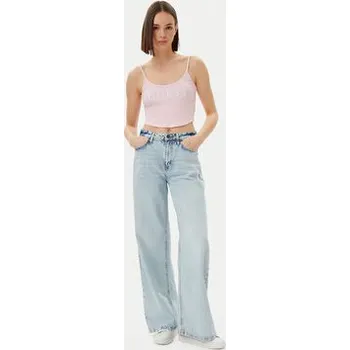 Guess Top V5GP16 K8RT2 Růžová Regular Fit XL