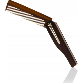 Péče o vousy Skládací kapesní hřeben na vlasy a vousy pro styling