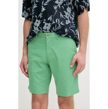 Pánské kraťasy Kraťasy Tommy Hilfiger pánské, zelená barva MW0MW23563 76X, vel. 31