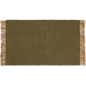 Koberec Koberec ferm LIVING Block Mat zelená barva 1104264785 91X