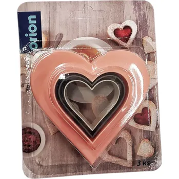 Vykrajovátko Orion Vykrajovátka oboustranné Srdce 3ks