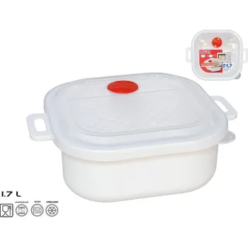 Dóza na potraviny Dóza čtvercová (do mikrovlnky) 1,7l