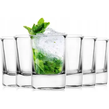 Sklenice Skleničky na likér, skleničky na likér, sklenice na vodku Glasmark Shot 50ml 6 ks
