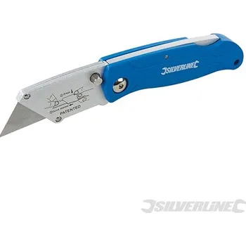 Pracovní nůž Silverline | Lock-Back Utility Knife - 100mm 699155