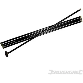 Průmyslové lepidlo Silverline | Profi sada prutů na čištění odpadů - 7 dílů - 7pce Drain Rod Set 868720