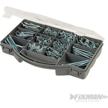 Šroub FIXMAN | Zinc-Plated Countersink Screws Pack - 780pce 539636