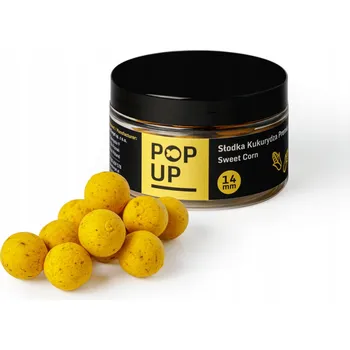 Boilies Pop Up boilies Sladká Kukuřice 14mm 125ml Carp Target