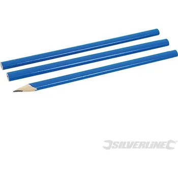 Kancelářské potřeby Silverline | Truhlářské tužky 3 ks - 3pk CB81UB