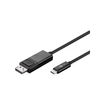 Datový kabel Goobay USB-C 3.1 - Display Port kabel 1,2 m černý
