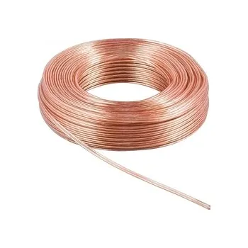 Audio kabel Goobay reproduktorový kabel 2x2,5mm CCA 50m transp.