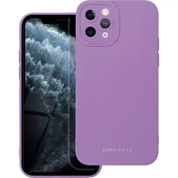 Pouzdro na mobilní telefon Zadní ochranný kryt ROAR case LUNA pro Apple iPhone 11 Pro, fialová