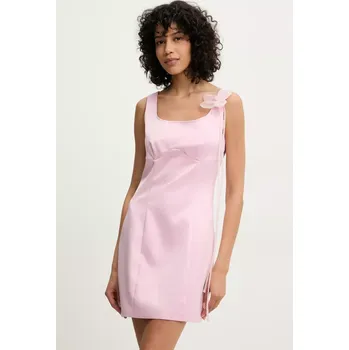Dámské šaty Šaty Rotate 1144921011 růžová 30X, vel. 36