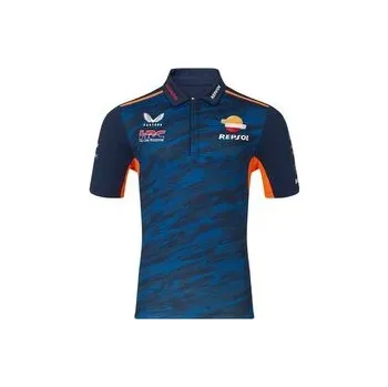 Pánské tričko Týmová polokošile Repsol Honda - MotoGP s logy sponzorů - M