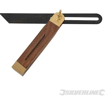 Úhloměr Silverline | Nastavitelný úhelník - pokosník - 230mm CB72