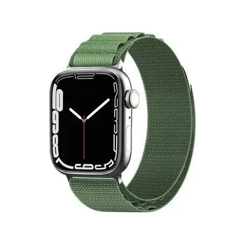 Chytré hodinky Pasek ze stalową sprzączką Alpine do Apple Watch 38/40/41 mm - zielony