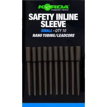 Korda Převleky Safety Inline Sleeve Nano Tubing/Leadcore Velikost: S