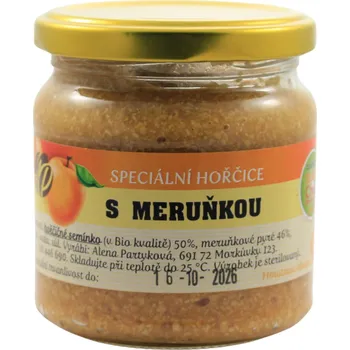 Hořčice Hořčice s meruňkou 200g - Alena Partyková