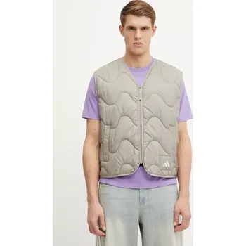 Dámská vesta Vesta adidas NUGANIC béžová barva, JD1093 80X, vel. XL