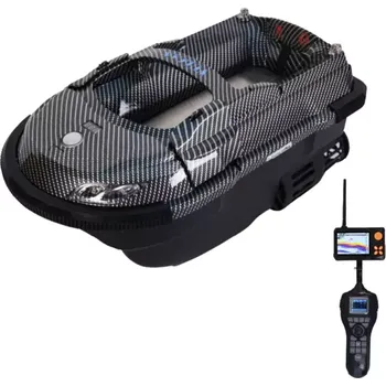 zavážecí lodička Boatman Zavážecí lodička VULCAN PRO s GPS a Echolotem - Carbon + přepravní kufr