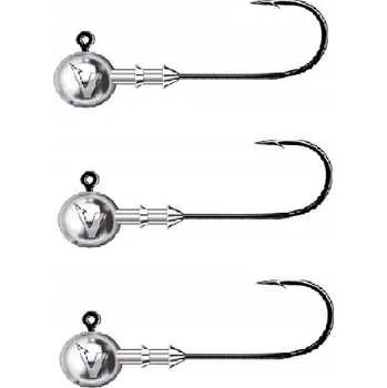 Rybářský háček Jigová hlavička DRAGON V-POINT BIG GAME 10/0 15 g 3 Ks