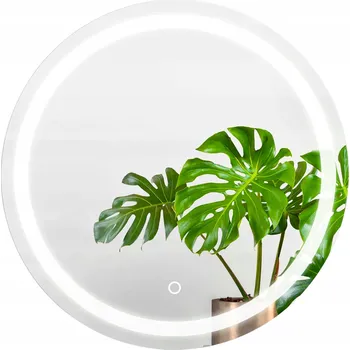 Zrcadlo Zrcadlo Kulaté Nástěnné fi 90 LED Ring s dotykovým spínačem