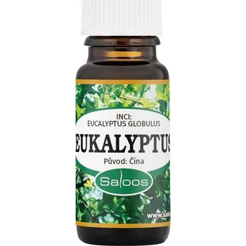 Vonný olej Saloos esenciální olej Eukalyptus Čína 10 ml 20 ml