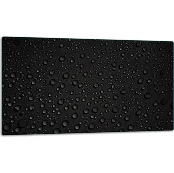 Kuchyňské prkénko SKLENĚNÁ DESKA NA KRÁJENÍ 52x30 KAPKY