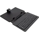 AIREN AiTab Leather Case 1 with USB Keyboard 7" BLACK (CZ/SK/DE/UK/US.. layout) Leather Case 1 7B