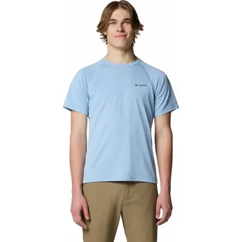 Pánské tričko Pánské triko Columbia Alpine Chill™ Pro Short Sleeve Crew Velikost: XXL / Barva: světle modrá