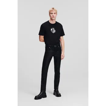 Pánské džíny DŽÍNY KARL LAGERFELD JEANS KLJ SLIM DENIM BLACK COATED