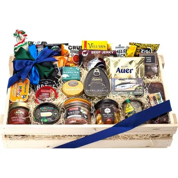 Dárkový potravinový koš Dárkový balíček na míru Pánský