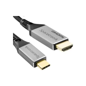 Video kabel USB-C 3.1 HDMI 4K kabel Spacetronik KCH-SPA050 5m