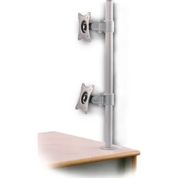 Držák monitoru Držák na 2 monitory Tv Edbak SV08 stříbrný