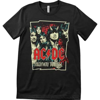 Pánské oblečení AC/DC Tričko Highway To Hell Unisex Black XL