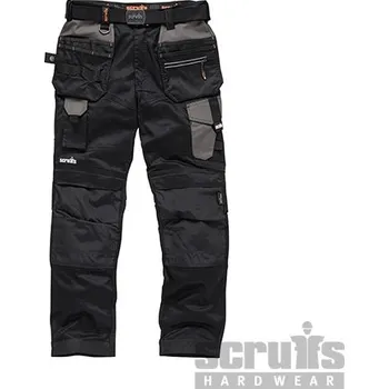 Pánské kalhoty Scruffs | Pro Flex Holster Trousers Black - 34R T54770