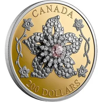 Exkluzivní zlatá mince Williamson Diamond Brooch 2025 PROOF