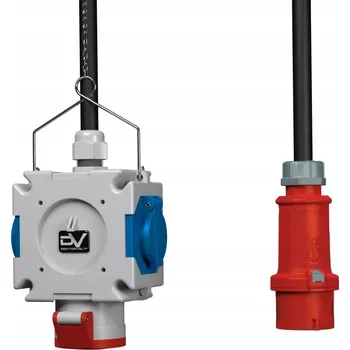 Rozvaděč Nástěnný rozvaděč mDV 1x16A 2x230V Schuko Doktorvolt DV-2718-D