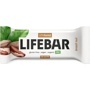 Tyčinka Lifefood Lifebar tyčinka brazilská RAW BIO 40 g Příchuť: exotic