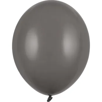 PartyDeco Balonek latex šedý pastelový 30 cm, 1 ks
