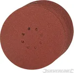 Silverline | Hook & Loop Discs Punched 225mm 10pk - 60 Grit 274762
